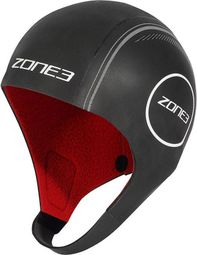 Zone3 Heat-Tech neopreen duikmuts Zwart/Zilver