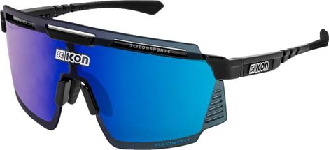 SCICON Aerowatt Multimirror Blue / Black Goggles