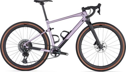 Vélo de Gravel BMC URS 01 LT One Sram Force eTap AXS / GX Eagle AXS 12V 700 mm Violet Pearl 2024