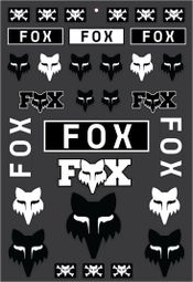 Fox Legacy Track Sticker Pack Black