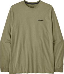 Patagonia P-6 Logo Responsibili-Tee Long Sleeve T-Shirt Green Men's