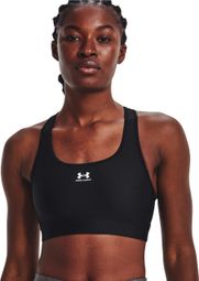 Sujetador Under Armour HeatGear Armour Mid Negro