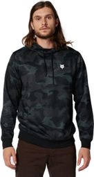 Fox Head Pullover Hoodie Schwarz / Camo