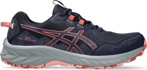 Asics Gel-Venture 10 Trailschoenen Blauw/Roze Dames