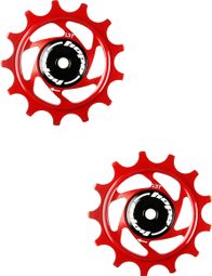 Hope 13 tooth Shimano 12V rollers Red