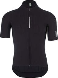 Q36.5 Pinstripe PRO Short Sleeve Jersey Black