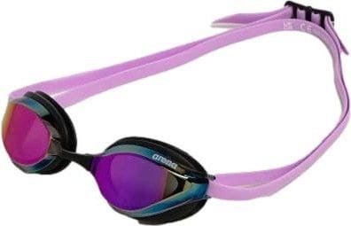 Arena Mirror Violet / Black Swimming Goggles