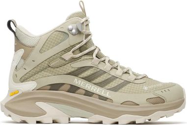 Scarpe da trekking Merrell Moab Speed 2 Mid Gore-Tex beige da donna