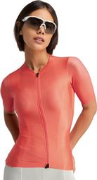 Maillot vélo ultraléger femme Cyclisme SRX Peche Corail
