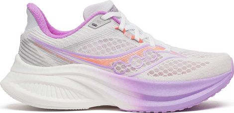 Chaussures Running Saucony Endorphin Speed 5 Blanc/Violet Femme