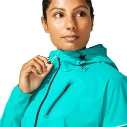 Asics FujiTrail Jacket 2012B930-800  Femme  Vert  vestes