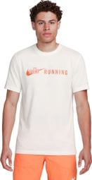Nike Dri-Fit Run Energy Beige short-sleeved jersey