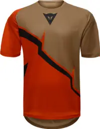 Dainese HgAER short-sleeved jersey Red/Brown
