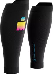Compressport R2 Oxygen Ironman 2026 compressiekousen, zwart