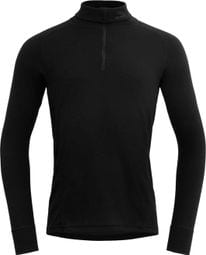 Camiseta interior Devold Duo  Active Merino 205 Z.Neck Negro Hombre