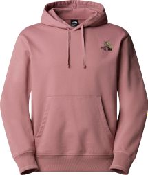 Unisex Hoodie The North Face Graphic Dome Flower Roze