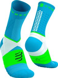 Compressport Ultra Trail V2.0 Socks Blue/Green