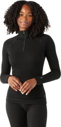 Smartwool Women's Classic Thermal Merino 1/2 Zip Baselayer Black