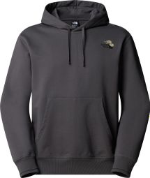 The North Face Graphic Dome Flower Unisex Hoodie Grijs