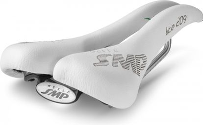 Selle SMP Lite 209 Rails Inox Blanc