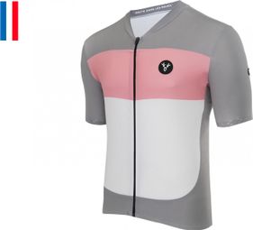 LeBram Eze Gray Pink Short Sleeve Jersey Tailored Fit