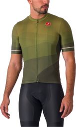 Maillot Manches Courtes Castelli Orizzonte Vert