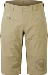 Endura SingleTrack II Beige MTB-Shorts