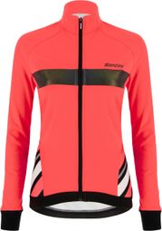 Santini Coral Raggio Orange Jacket Women