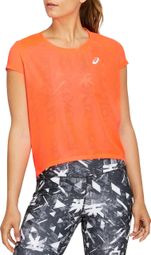 Asics Future Tokyo Ventilate SS Top Tee 2012B189-600  Femme  Orange  t-shirty