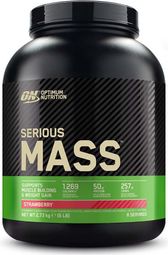Serious Mass (2 73kg) - Optimum Nutrition - Fraise -  Gainers