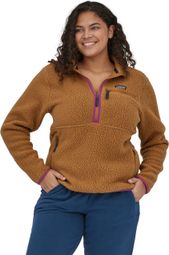 Patagonia Damen Retro Pile Fleece Marsupial Braun/Rosa