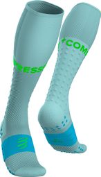 Compressport sokken  Full Socks Run Blauw