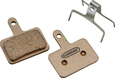 Paire de Plaquettes de Frein Métalliques Elvedes Shimano M375 M415 M495 M515