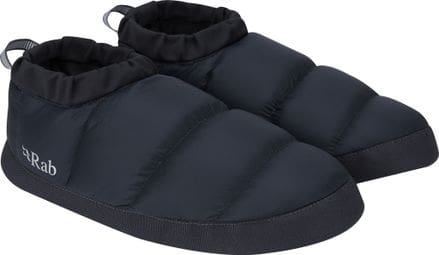 Unisex Rab Down Hut Slippers Grey