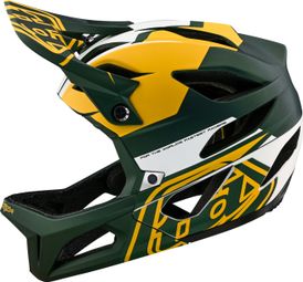 Troy Lee Designs Stage Mips Vector Integral Helmet Green/Yellow