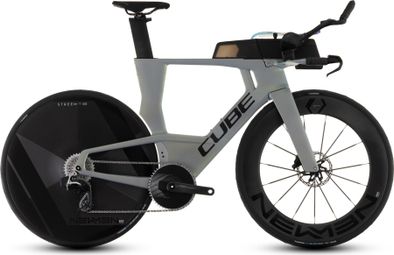 Cube Aerium C:68X SLT Aero Triathlon Bike with SRAM RED AXS 12-speed, 700 mm, Genesis Gray, 2026