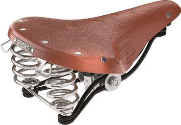 Brooks England Selle vélo B66 homme miel