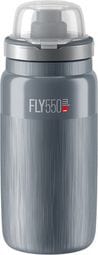 Bidon Elite Fly VTT Tex Gris 550 ml