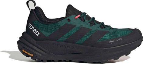 adidas Terrex Free Hiker 3 GTX Men's Hiking Shoes - Black/Green