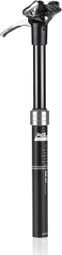 Lescopic T Seatpost with internal hose XLC SP-T09 Recoil 15 mm | Diameter 27.2 mm | Length 390 mm | D beat 100 mm Black