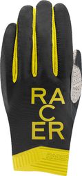 Racer 1927 GP Style 2 Unisex Long Gloves Black/Yellow
