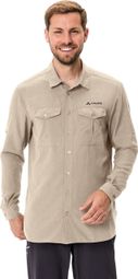 Langarmshirt Vaude Rosemoor II Beige