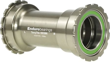 Enduro Bearings TorqTite BB386 trapaslager voor 30 mm trapas, beige
