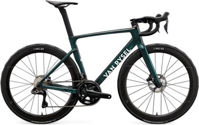 Bicicleta de carretera Van Rysel RCR Pro Shimano Ultegra Di2 12S 700 mm Verde Abismo 2025