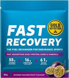 Boisson de récupération GoldNutrition Fast Recovery Fruit de la passion - 80g