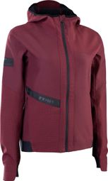 Veste VTT ION Shelter 2L Softshell Bordeaux Femme