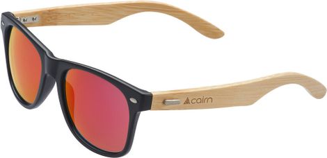 Lunettes Unisexe Cairn Hybrid Polarisé Noir Mat Rouge