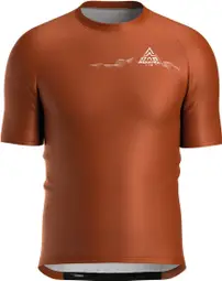 Adicta Lab Quartz Tech Shirt S/S Brick Brown