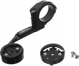 Supporto da barra in alluminio Neatt per adattatore Garmin GPS nero + Bryton