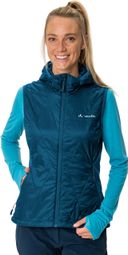 Women's Vaude Freney Hybrid IV Sleeveless Jacket Blue